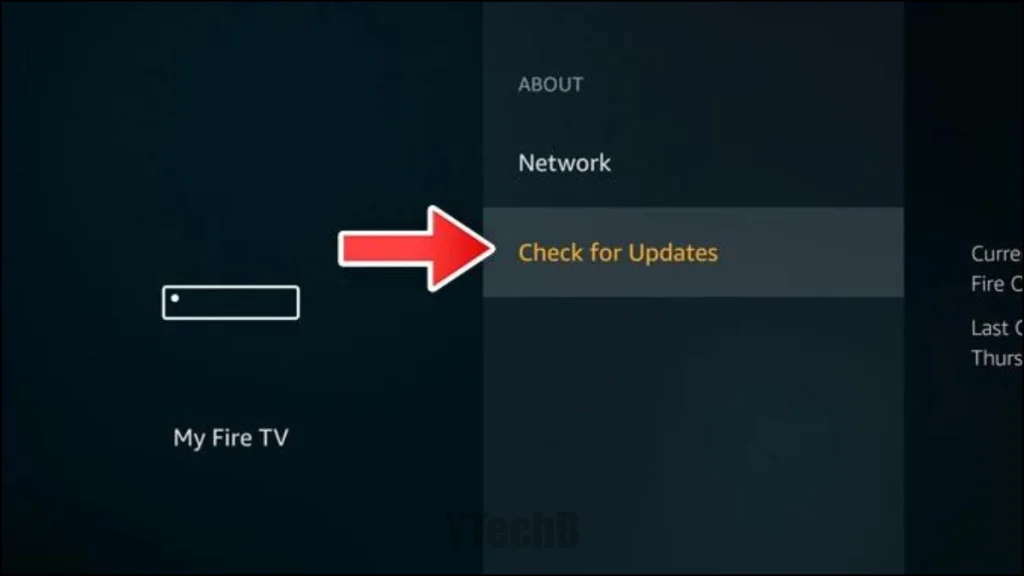 L'écran d'accueil de Fire Stick ne se charge pas - Vous devriez essayer ces 11 solutions 3 Vérifier les mises à jour logicielles