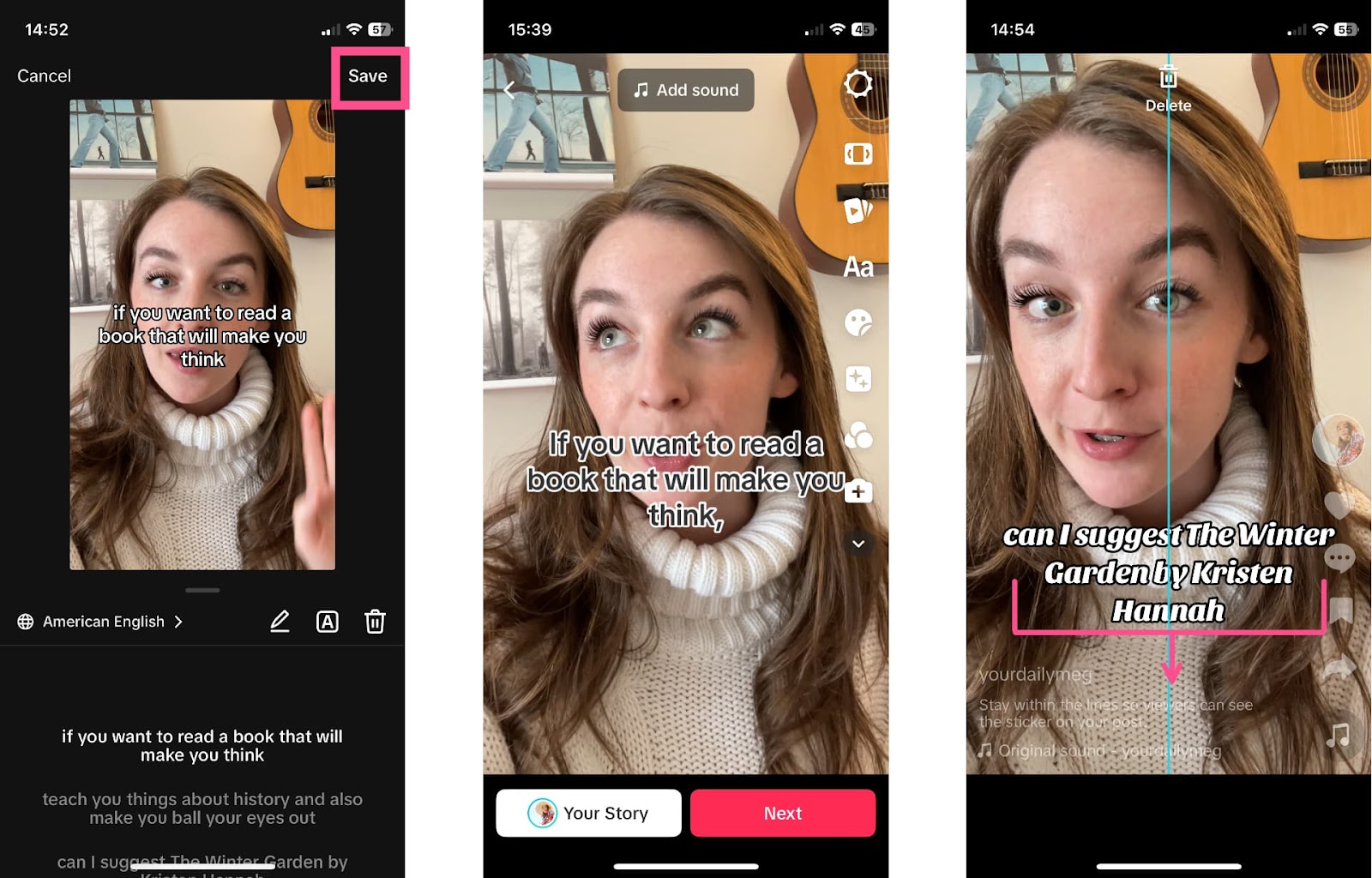 Comment ajouter des légendes sur TikTok : les 3 meilleures solutions 5 1714763461 392 Comment ajouter des legendes sur TikTok les 3 meilleures