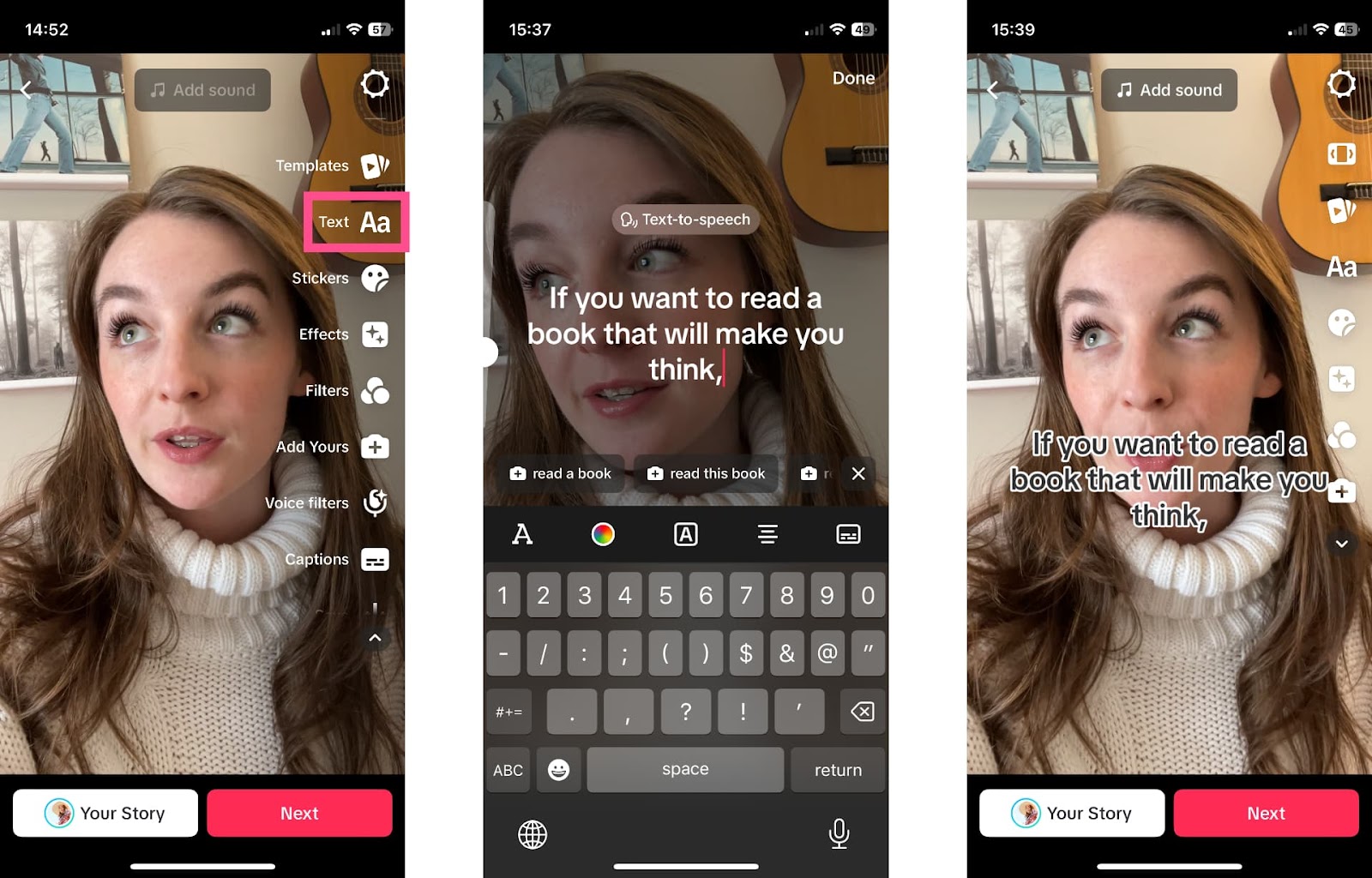 Comment ajouter des légendes sur TikTok : les 3 meilleures solutions 6 1714763462 566 Comment ajouter des legendes sur TikTok les 3 meilleures