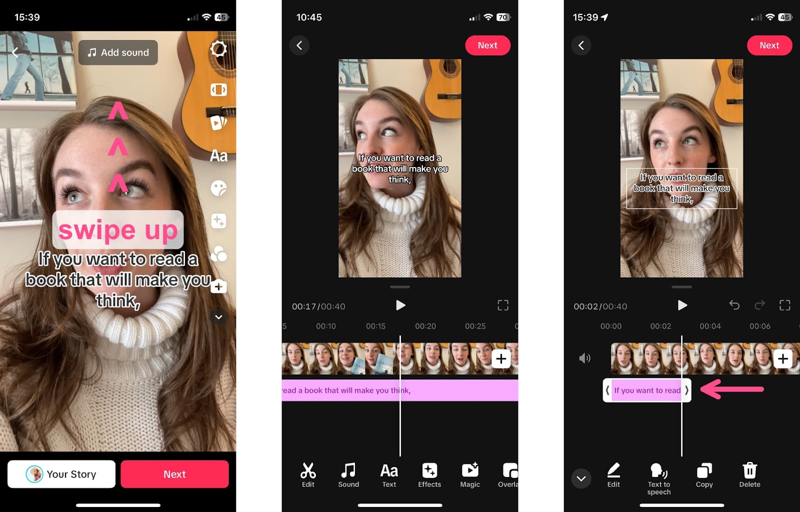 Comment ajouter des légendes sur TikTok : les 3 meilleures solutions 9 1714763465 21 Comment ajouter des legendes sur TikTok les 3 meilleures