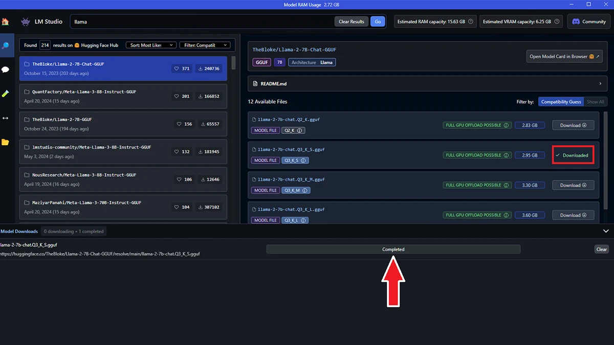 Exécutez les modèles LLM similaires à ChatGPT hors ligne sur votre PC 4 Installer LLE sur PC
