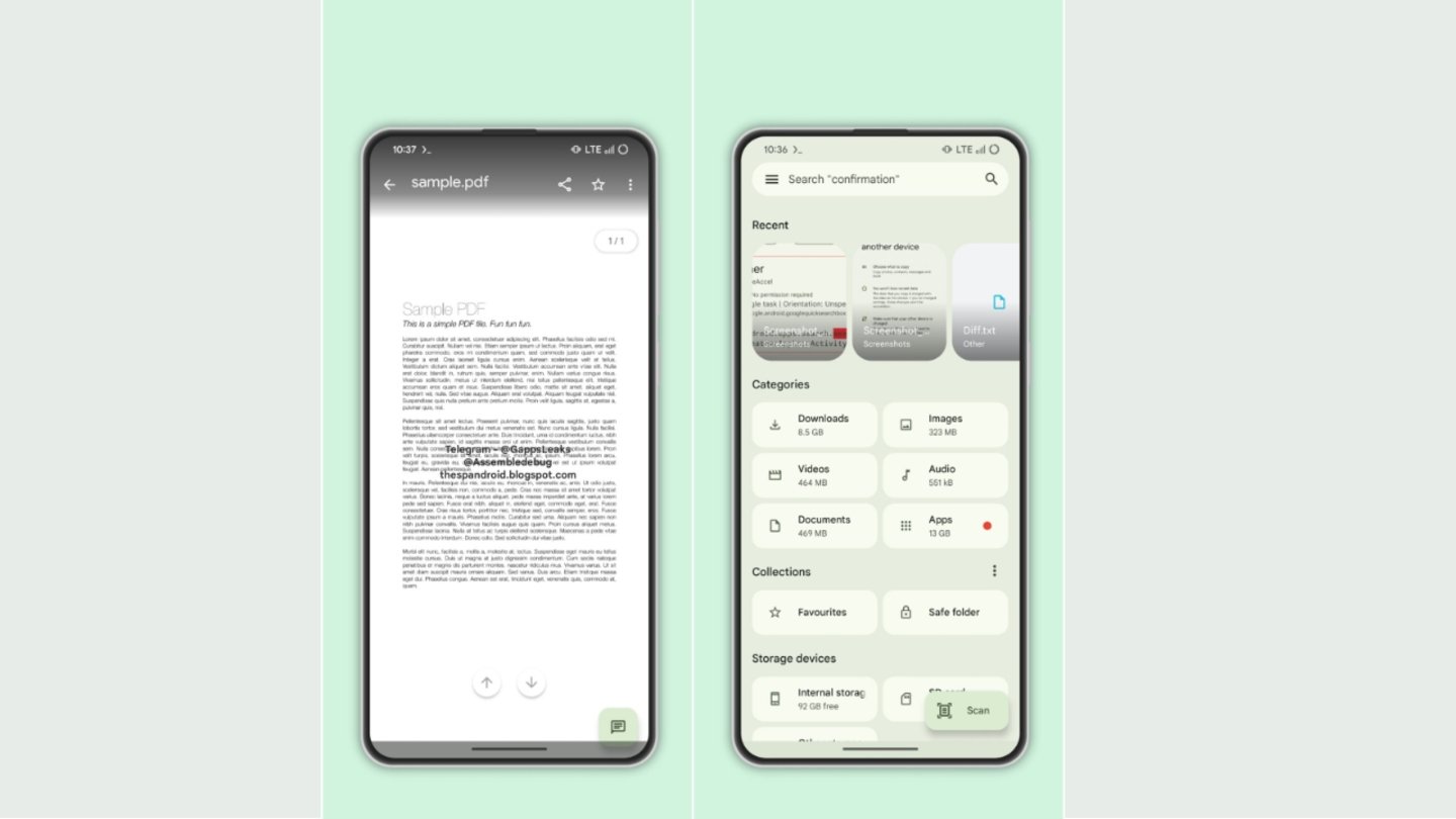 L'explorateur de fichiers Google travaille sur une fonction vraiment utile: un lecteur PDF intégré