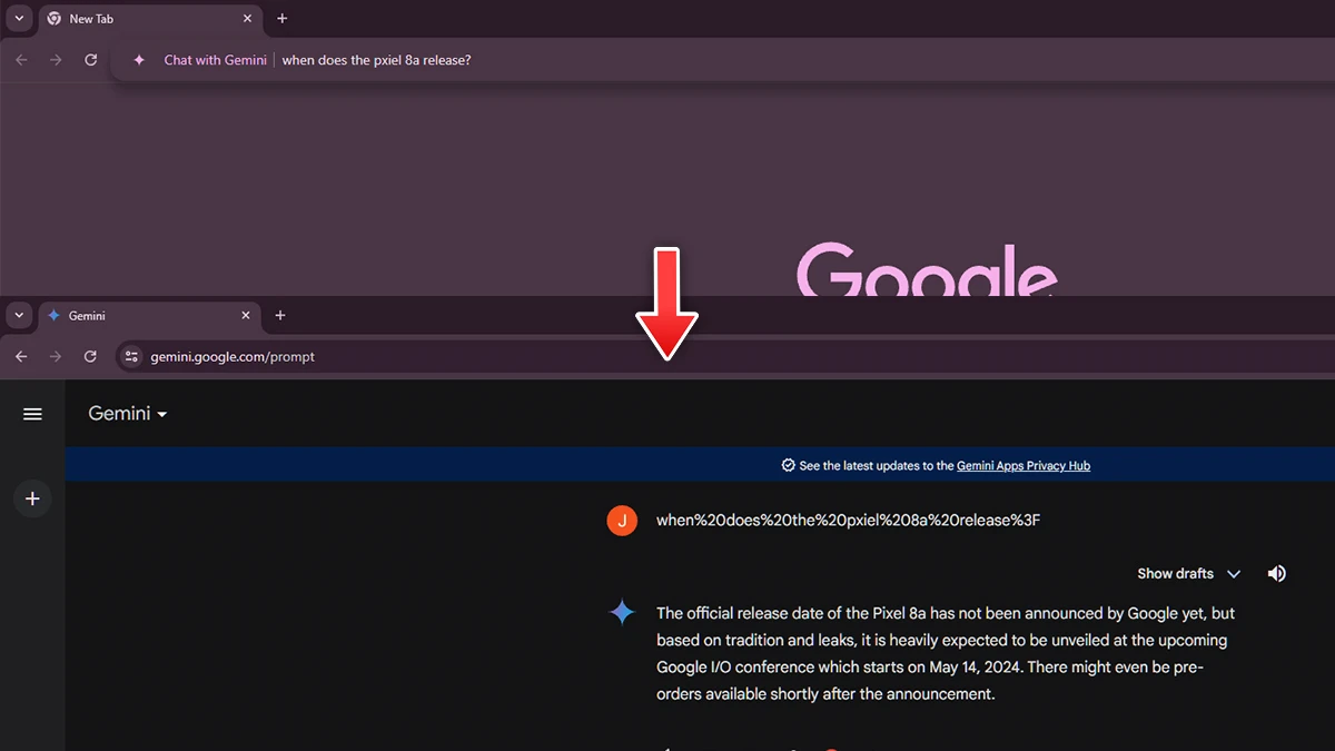 Google apporte un nouveau raccourci Gemini à Google Chrome 3 Google brings new Gemini shortcut to Google Chrome