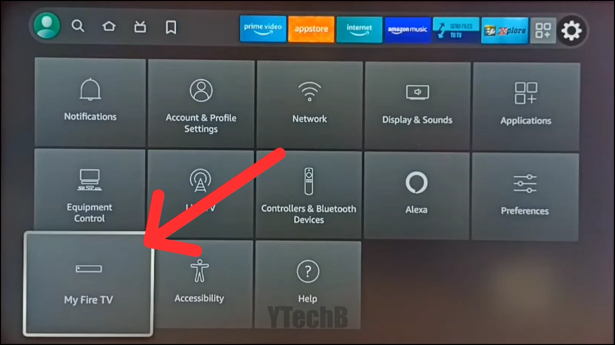 Comment trouver l'adresse Mac sur Insignia Fire TV 3 Option Ma Fire TV dans les paramètres de l'Insignia Fire TV