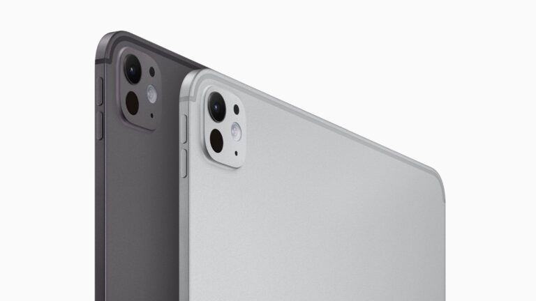 Les nouveaux iPad d'Apple et le M4 : Tout est prêt pour la révolution de l'IA 5 Apple iPad Pro camera close up 240507