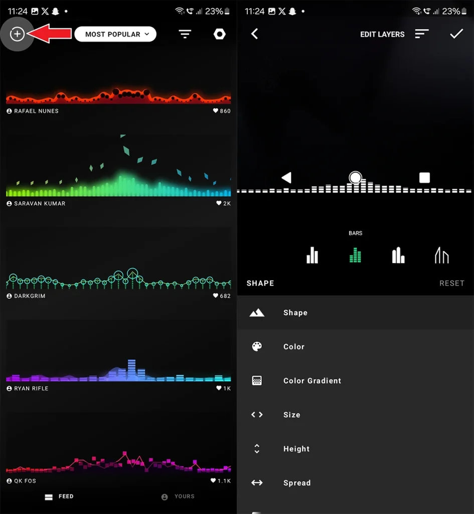 Comment ajouter un visualiseur musical à la barre de navigation sur Android 5 Ajouter une animation de visualiseur à la barre de navigation Android