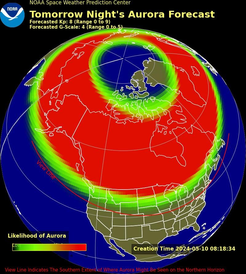 Plasma "cannibale" vers la Terre : alerte pour une violente tempête solaire G4 et des aurores ce week-end 5 Image