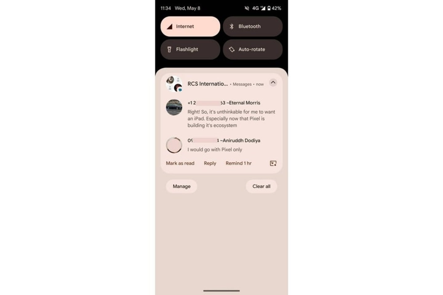 Google Messages et RCS identifieront l'expéditeur des messages, même si vous ne les connaissez pas 3 Nous allons l'apprécier : Google Messages et RCS identifieront ceux qui vous envoient des messages, même si vous ne les connaissez pas