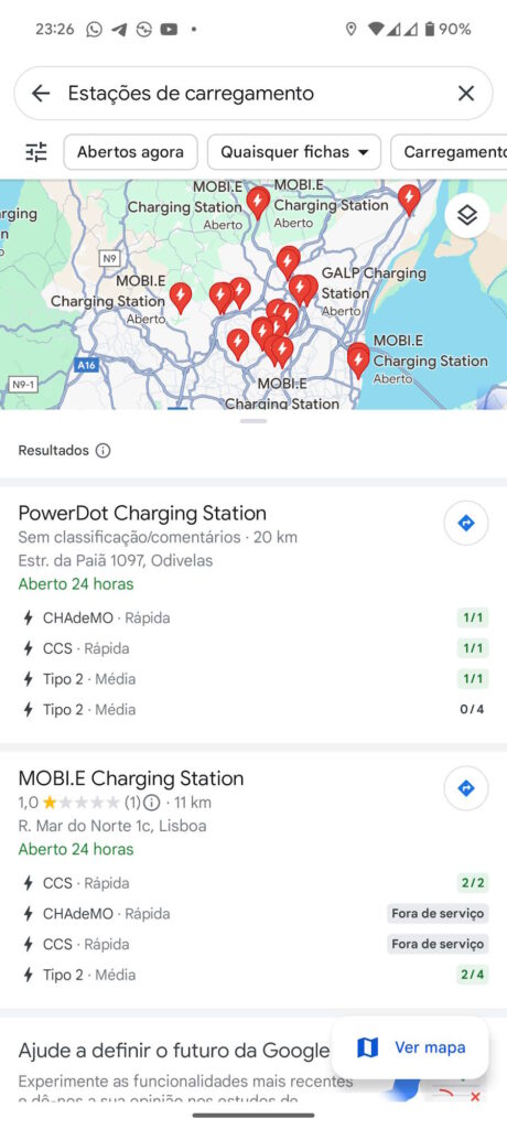 Google Maps sur Android est encore plus convivial pour les conducteurs de voitures électriques 4 Google Maps Android conducteurs voitures électriques