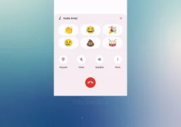 How to Use Audio Emojis During Voice Calls