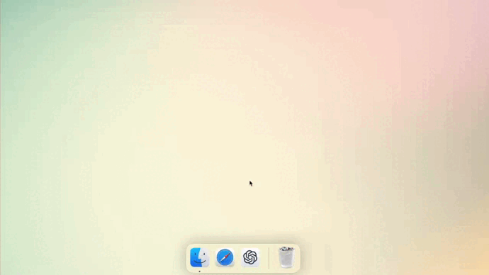 Bureau macOS ChatGPT OpenAI