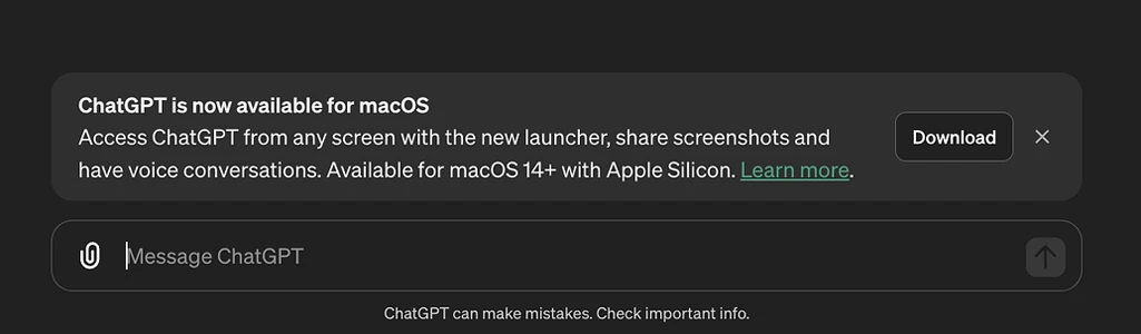 Comment utiliser ChatGPT 4o sur n'importe quel appareil dès maintenant 4 Comment utiliser ChatGPT 4o sur Mac