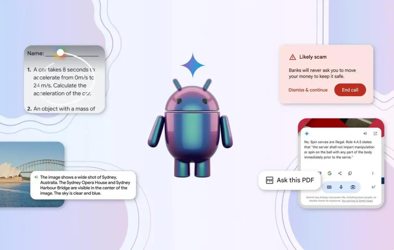 5 New AI Features Coming to Android Announced at I/O 2024