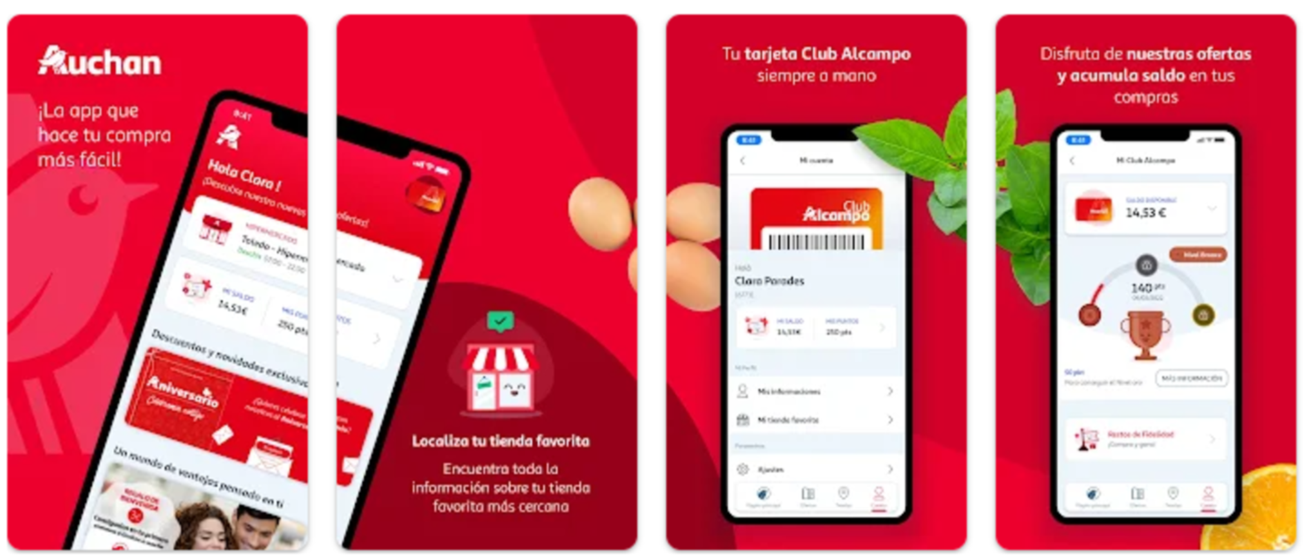 Les meilleures 6 applications avec des remises de supermarché 4 Application du Club Alcampo