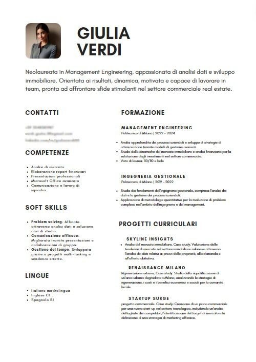 Nous nous sommes inscrits sur LinkedIn pour envoyer des CV générés par IA : ça n'a pas fonctionné 3 Un des curriculum vitaes générés avec ChatGPT que nous avons envoyé