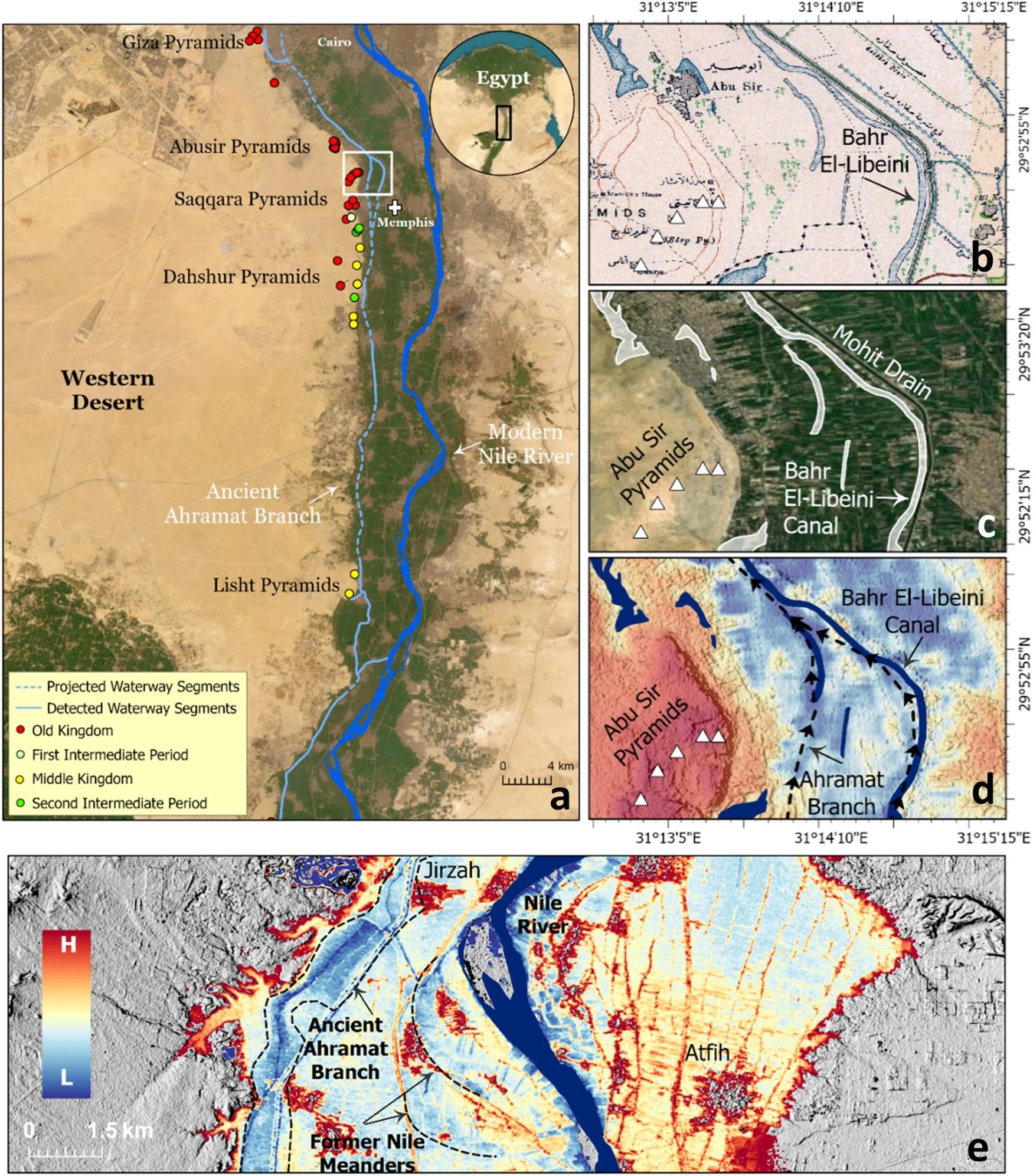 Enfin, nous savons comment les pyramides ont été construites : le mystère de l'Égypte antique révélé 5 Crédit: Communications Earth & Environment