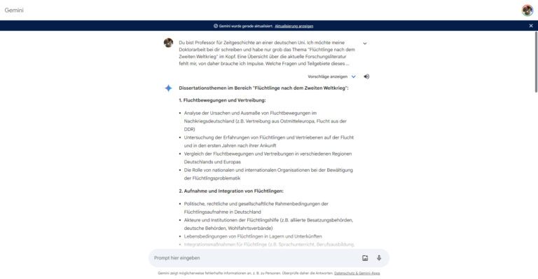Google Gemini: 5 conseils pour de meilleurs résultats en IA 8 5 conseils pour de meilleures réponses dans Google Gemini - Restreindre les sujets
