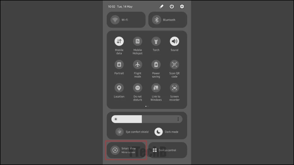 Diffuser Peacock TV sur un téléviseur LG depuis Android