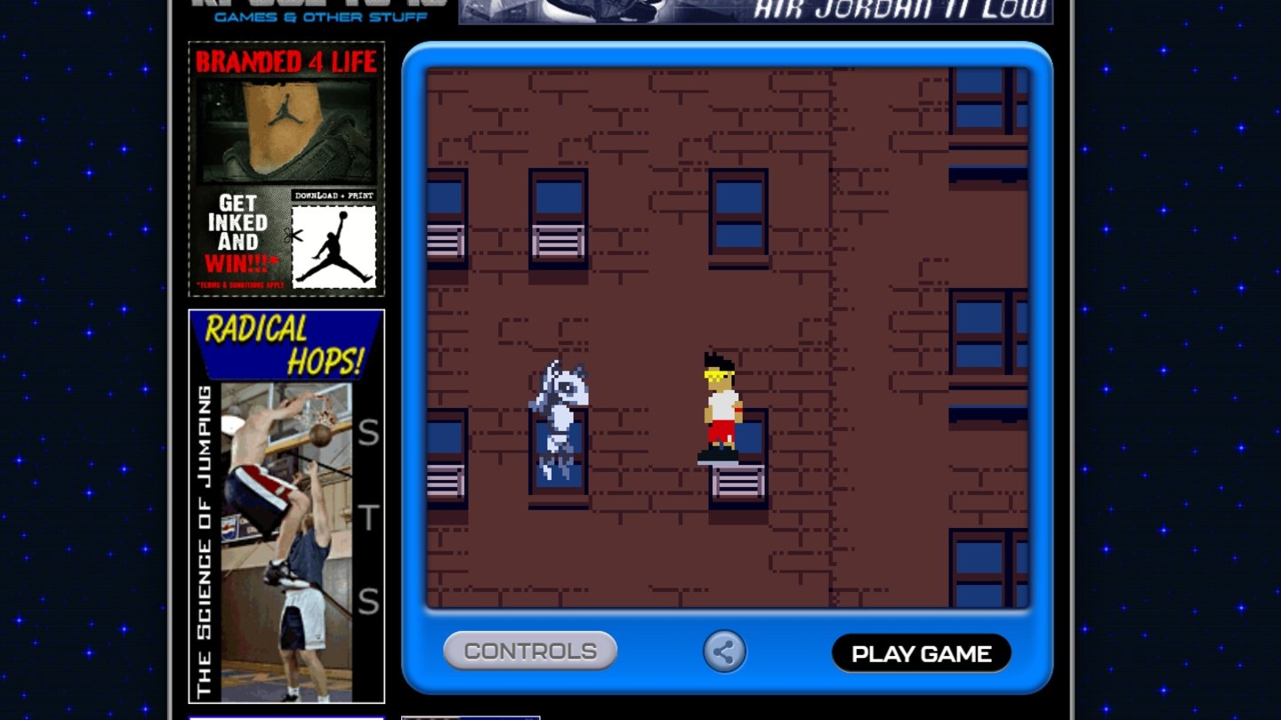 Nike a créé un nouveau jeu pour la Game Boy et tu peux déjà y jouer gratuitement 3 Jeu Cosmic Climb pour Game Boy