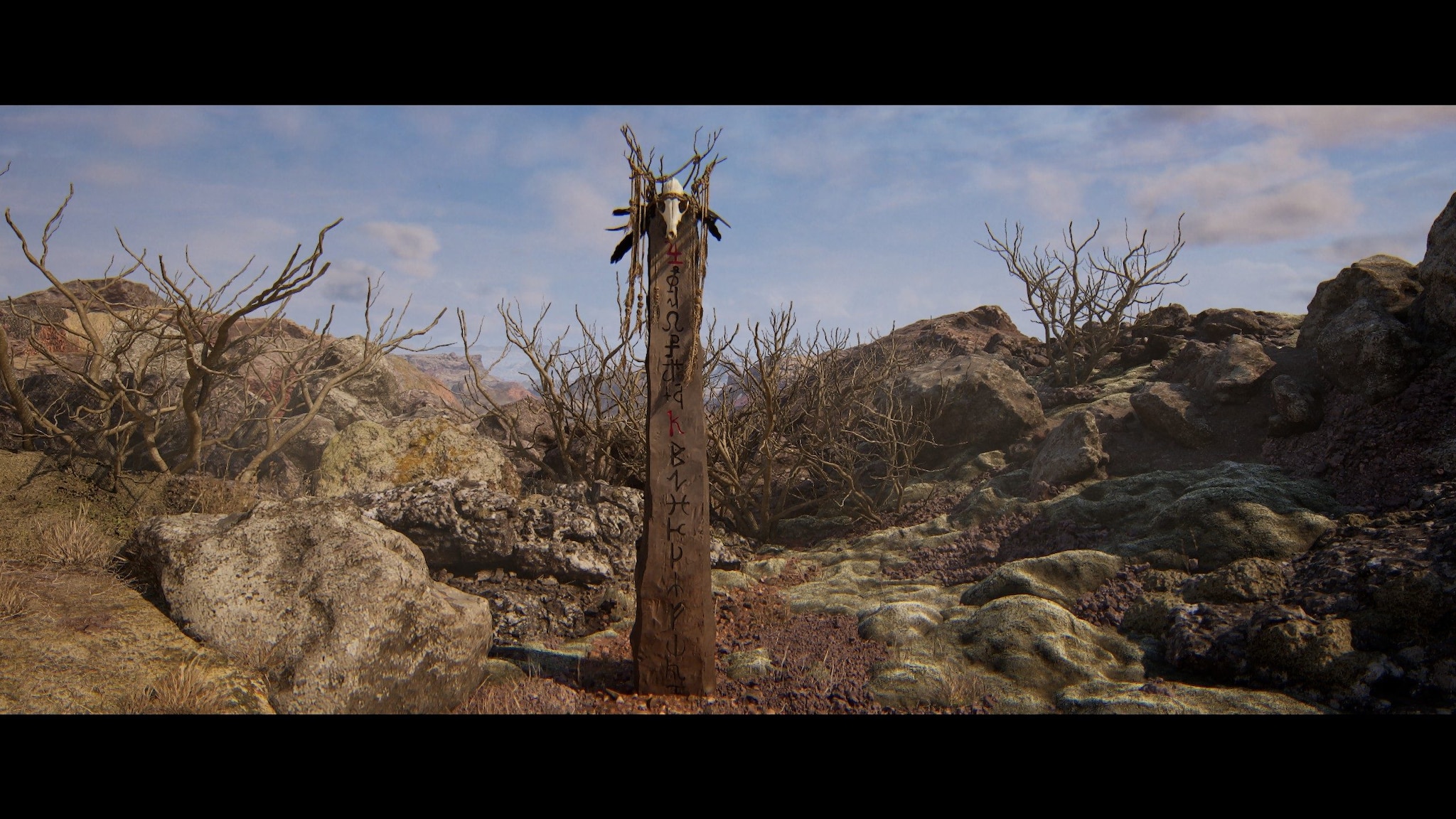 Comment est Hellblade 2 ? La suite du jeu vidéo qui raconte la psychose à travers les Vikings 5 HELLBLADE 2 | Malgré la structure linéaire, en explorant les recoins on peut découvrir des totems ou des arbres qui donnent des informations sur la mythologie norroise