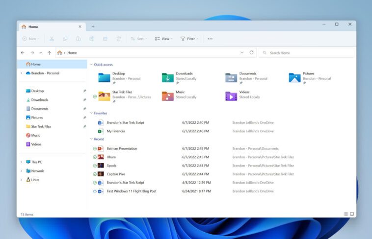 L'Explorateur de fichiers Windows 11 ajoute la prise en charge du contrôle de version, de 7z et de la compression TAR 1 Windows 11 File Explorer adds version control, 7z, and TAR compression support