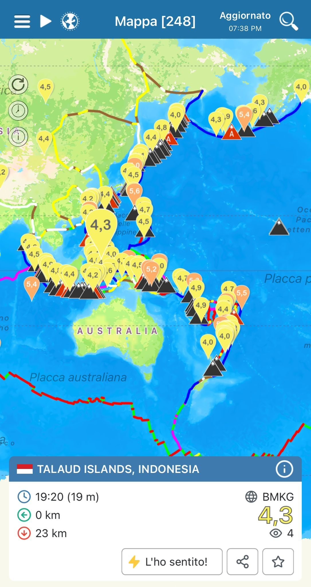 Quelles sont les applications à vérifier pour voir les secousses sismiques en temps réel 4 EARTHQUAKE + | Les tremblements de terre enregistrés dans le monde