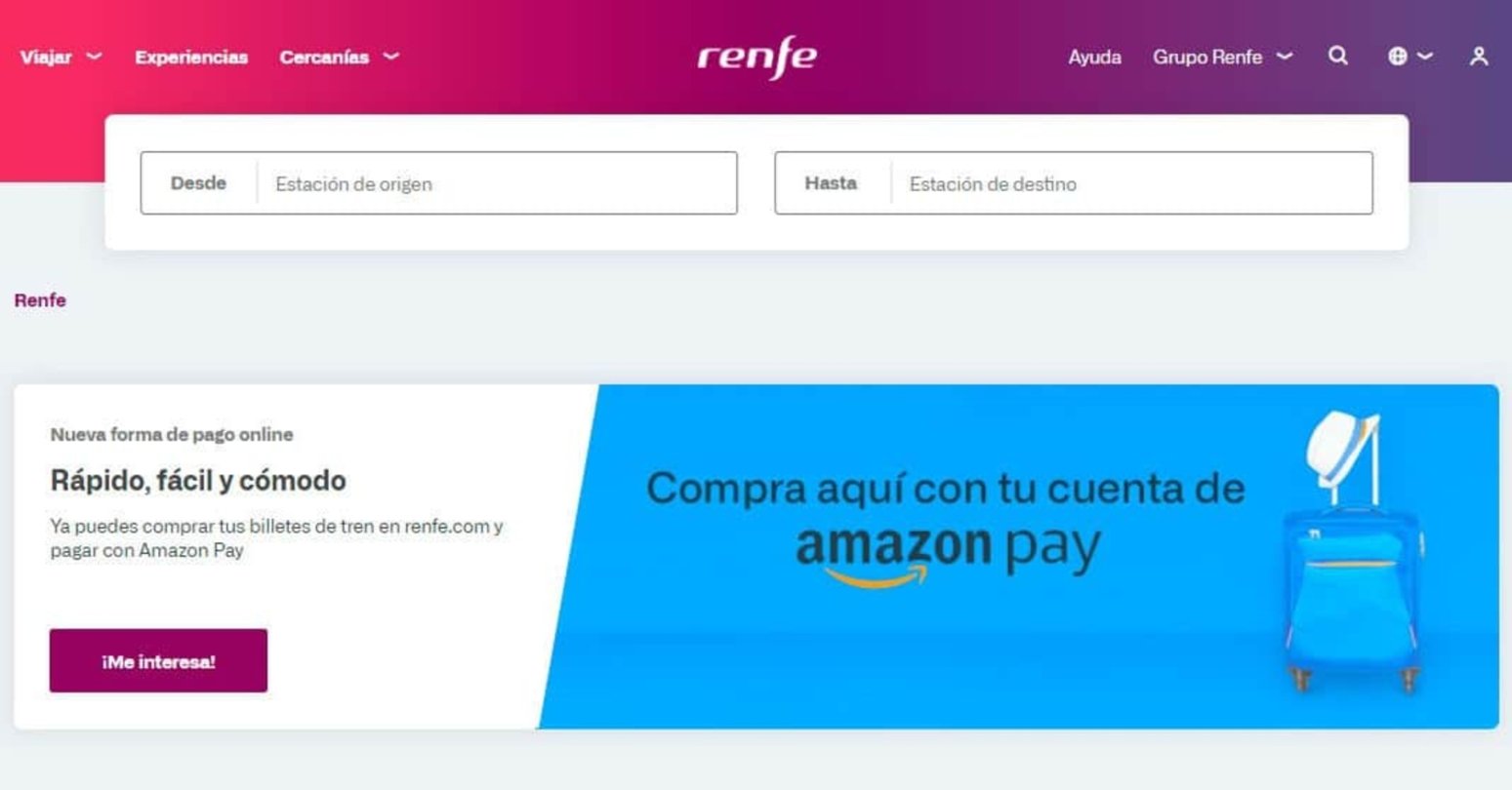 L'application Renfe ne fonctionne pas: quels problèmes surviennent généralement et comment les résoudre 4 Options de paiement sur Renfe