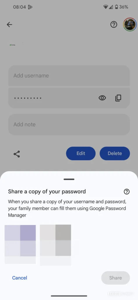 Android permet désormais de partager des mots de passe entre les membres d'une même famille 4 Android partage des mots de passe en famille Google
