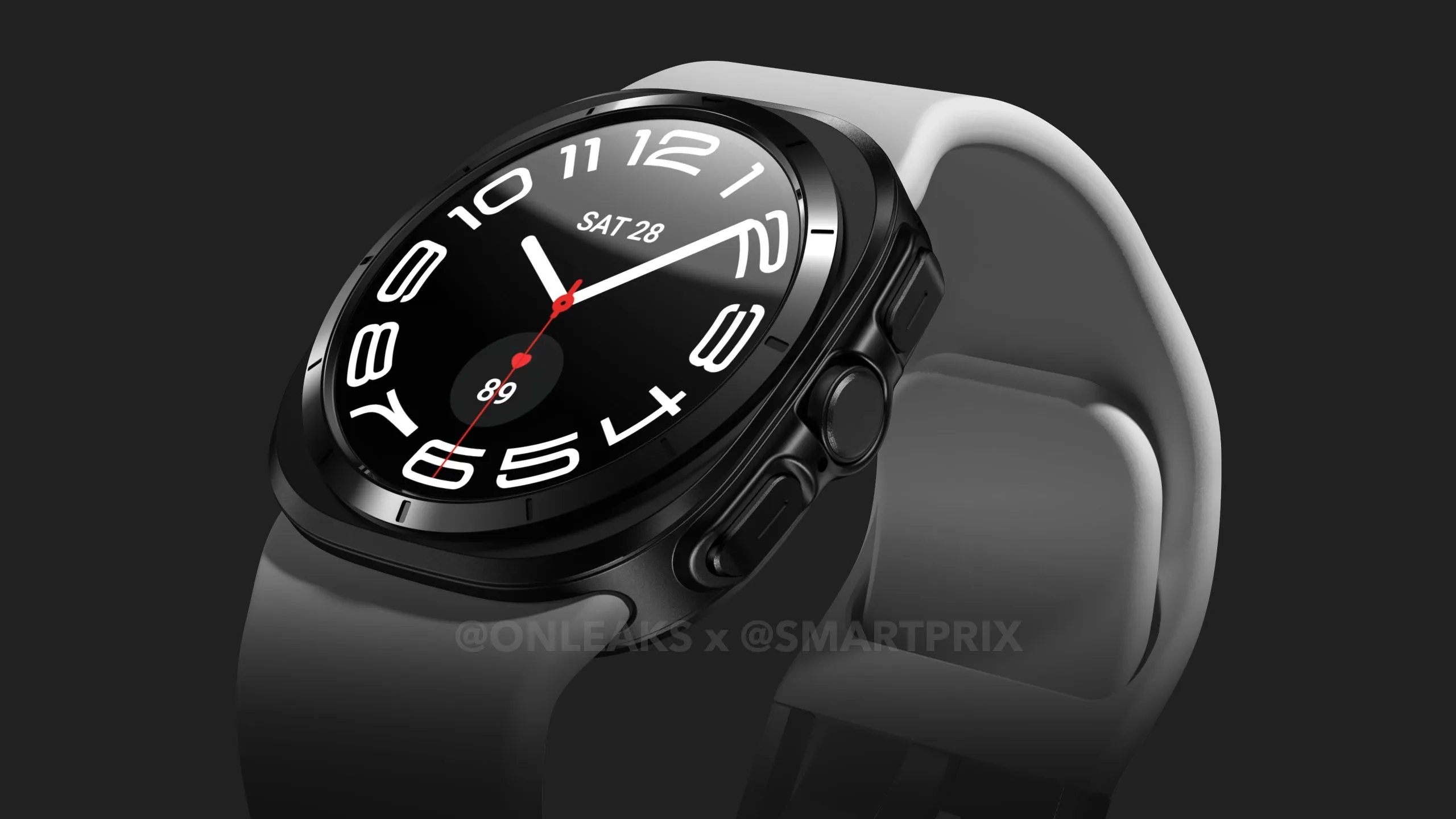 Le Samsung Galaxy Watch7 fuite dans ses premières images avec un design jamais vu auparavant sur une montre connectée 3 Rendu Samsung Galaxy Watch7 Ultra 3
