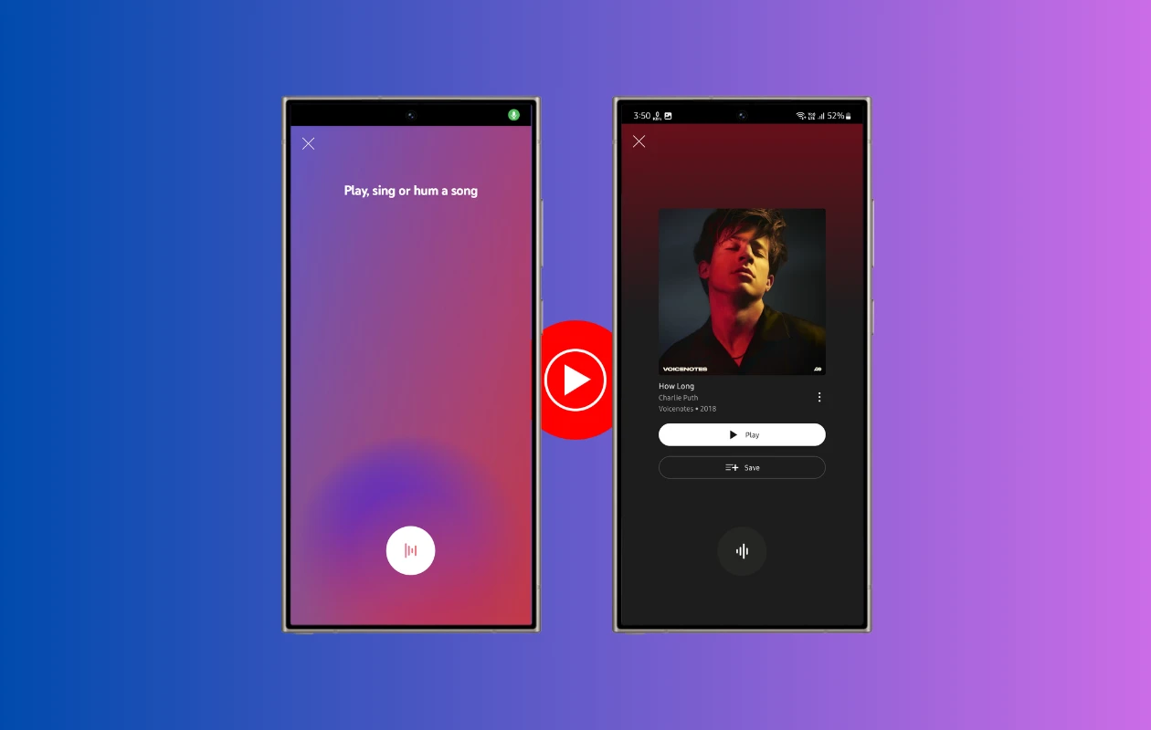 YouTube Music Hum for Search