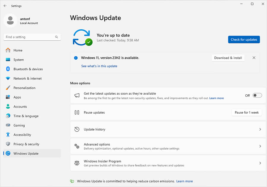 Les administrateurs informatiques peuvent désormais retarder les mises à jour des fonctionnalités de Windows 11 3 1716741424 653 Les administrateurs informatiques peuvent desormais retarder les mises a jour