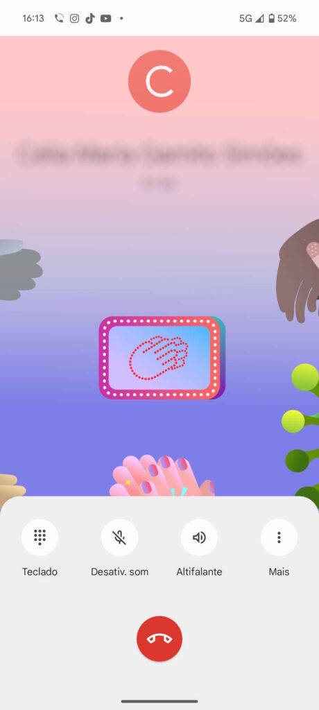 Android emojis áudio chamadas novidade