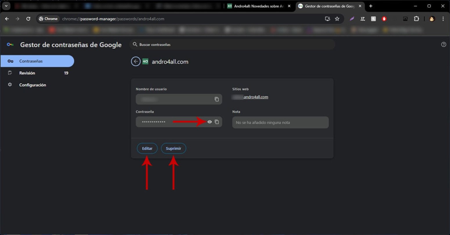 Comment voir tous les mots de passe enregistrés dans Google Chrome 4 Voir le mot de passe d'un compte enregistré dans Chrome PC