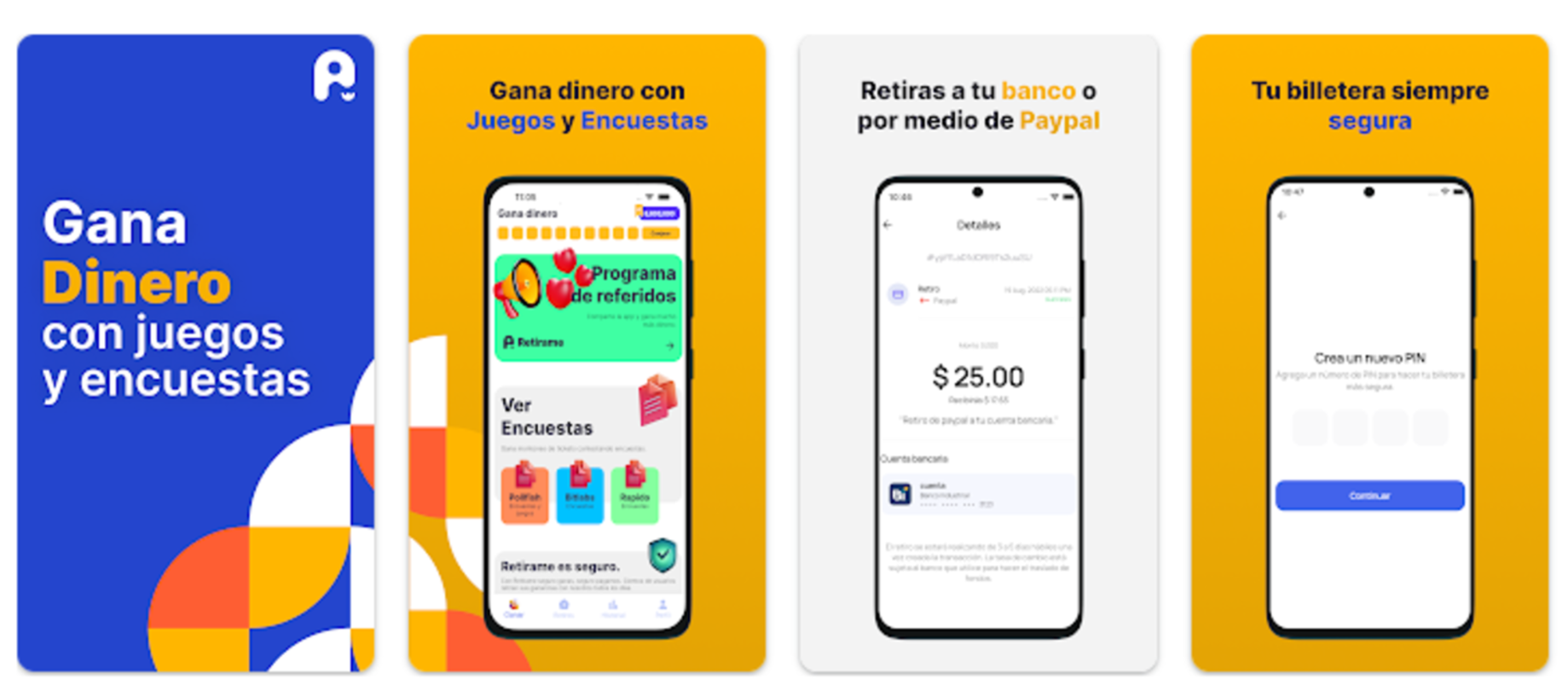 Les 10 meilleures applications pour gagner de l'argent en regardant des vidéos 6 Images de l'application Retírame