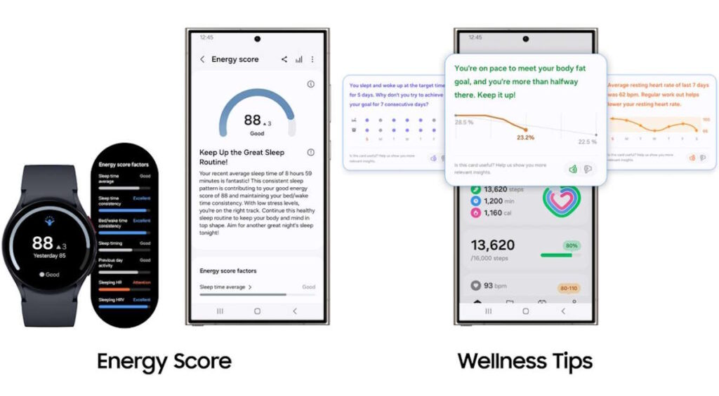 La Galaxy AI de Samsung devient plus utile ! Après les smartphones, c'est au tour des montres intelligentes 3 Samsung IA Galaxy smartwatches smartphones