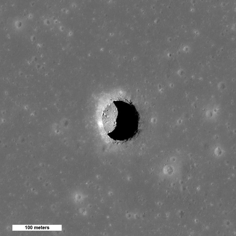 Sur Mars, il y a des trous mystérieux de plus de 100 mètres de profondeur : pourquoi sont-ils importants pour les scientifiques 4 Crédit : NASA/JPL-Caltech/Université d'Arizona