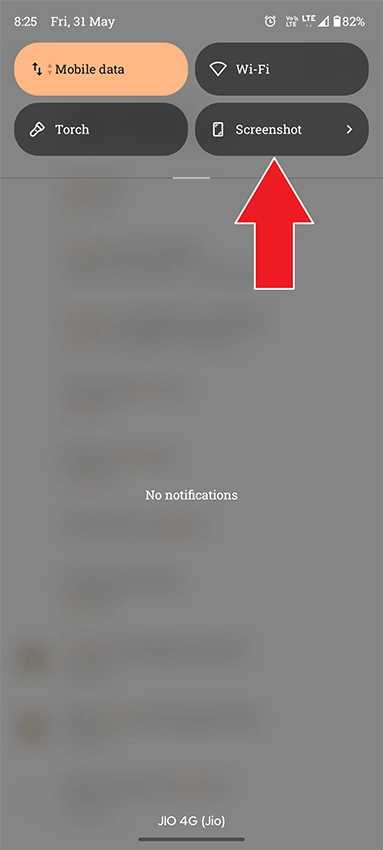 Prendre une capture d'écran sur un téléphone Motorola