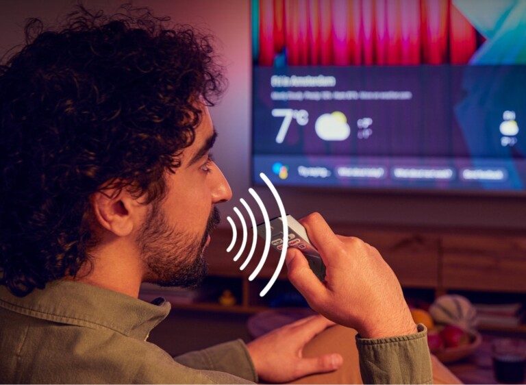 5 raisons pour lesquelles les sticks/box de streaming sont toujours utiles aujourd'hui 5 La synthèse vocale facilite le contrôle. Philips utilise ici Google Assistant, intégré au système d'exploitation Android TV (Google TV). (Photo : Philips)