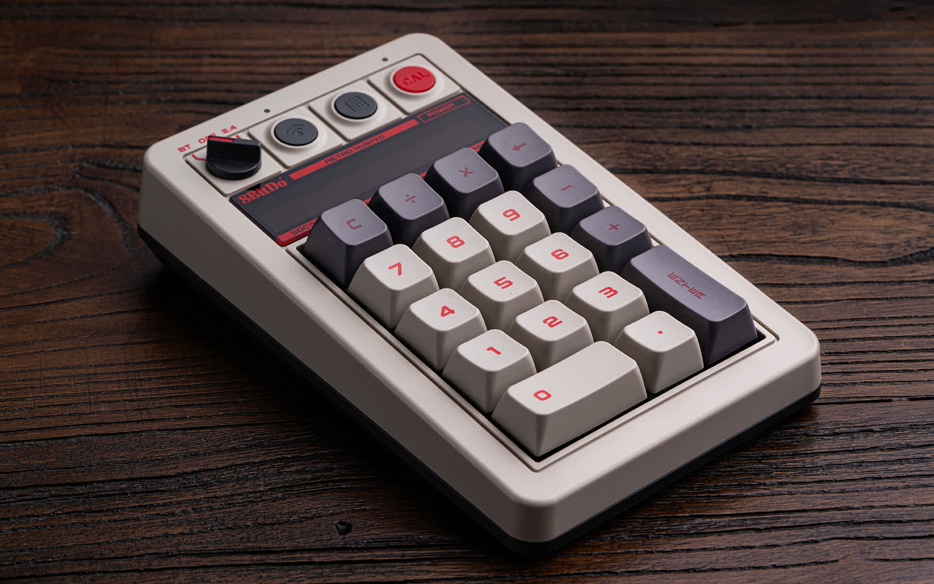 8BitDo Clavier écanique rétro 87 touches Bluetooth/2,4G/USB-C, replaçable à chaud, deux