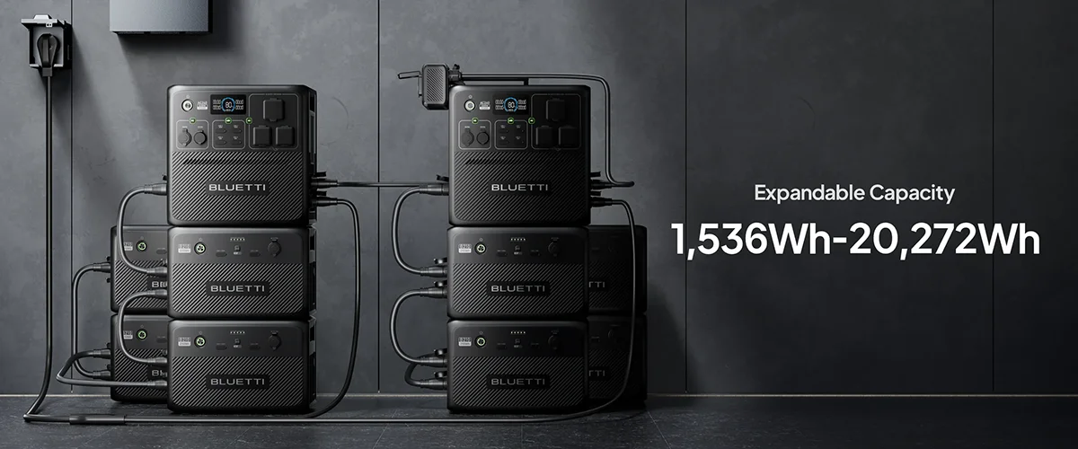 TEST BLUETTI AC240: La batterie IP65 résistante aux jets d'eau, poussière, chaleur et froid 4 Ac240 Extension