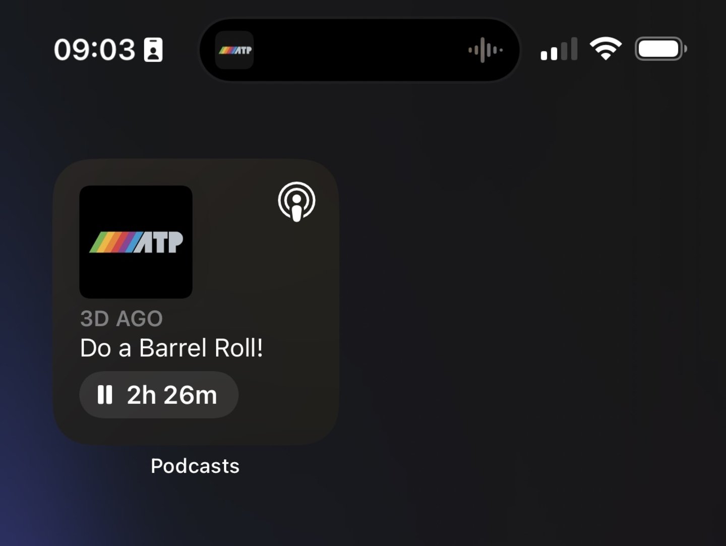 Apple lance iOS 17.5: découvrez tous les changements qui arrivent sur l'iPhone 3 Nouveau widget de l'application Podcasts