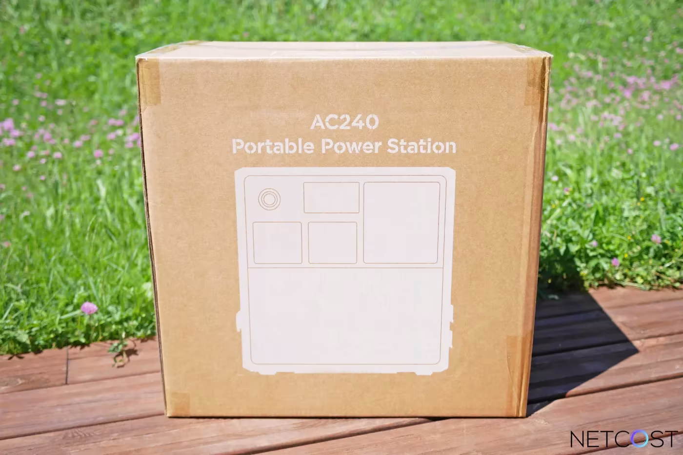 TEST BLUETTI AC240: La batterie IP65 résistante aux jets d'eau, poussière, chaleur et froid 5 Bluetti Ac240 Test Review Battery Box Netcost
