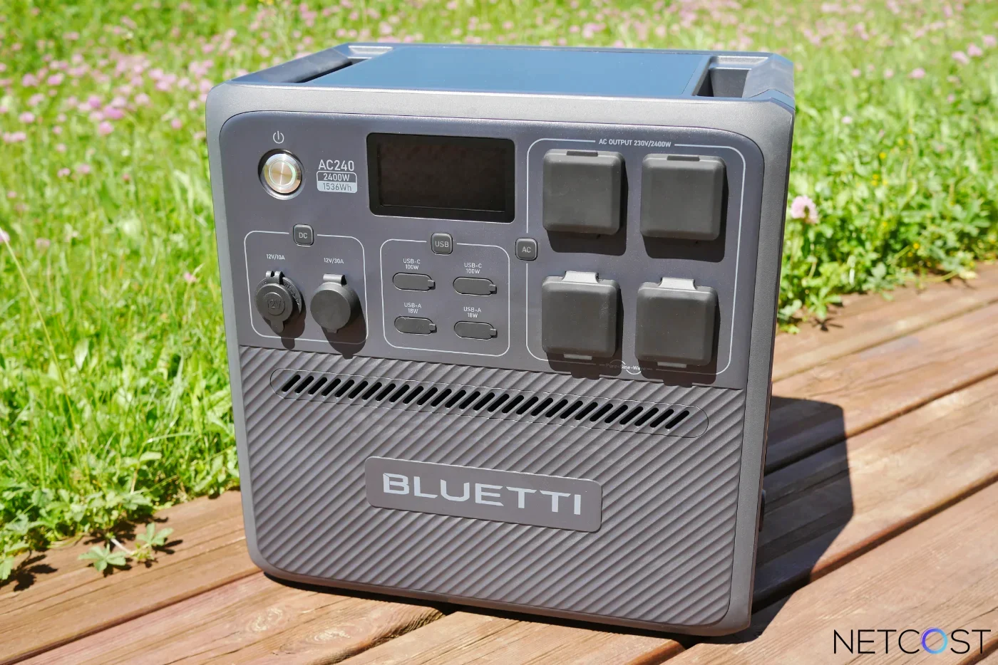 TEST BLUETTI AC240: La batterie IP65 résistante aux jets d'eau, poussière, chaleur et froid 41 Bluetti Ac240 Test Review Battery Netcost (21)