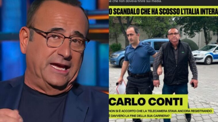"Carlo Conti ne s'était pas rendu compte que la caméra était allumée" : comment fonctionne la nouvelle arnaque en ligne 1 Image