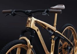 Caviar présente le vélo électrique le plus exclusif du marché, en or 18 carats et au prix de 40 000 euros