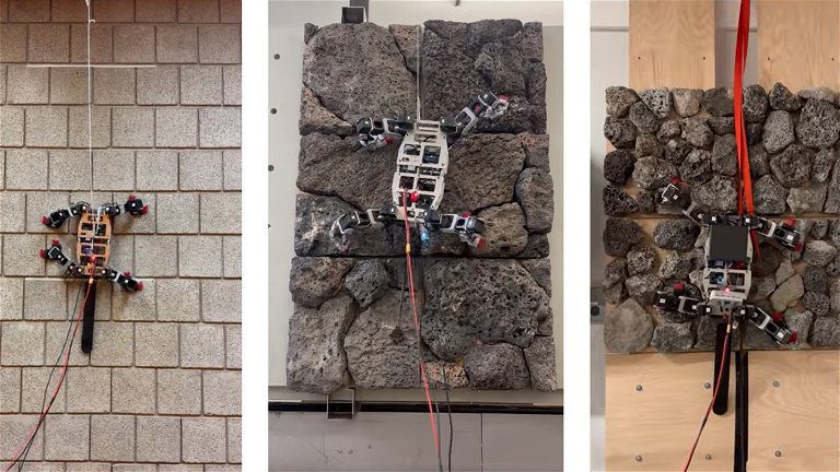 Ce robot est capable de escalader des murs. Son inspiration vient de la nature 2 Ce robot est capable de grimper aux murs. Son inspiration vient de la nature