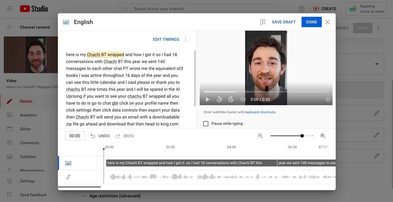 Comment ajouter automatiquement des sous-titres aux YouTube Shorts 2 Comment ajouter automatiquement des sous titres aux YouTube Shorts