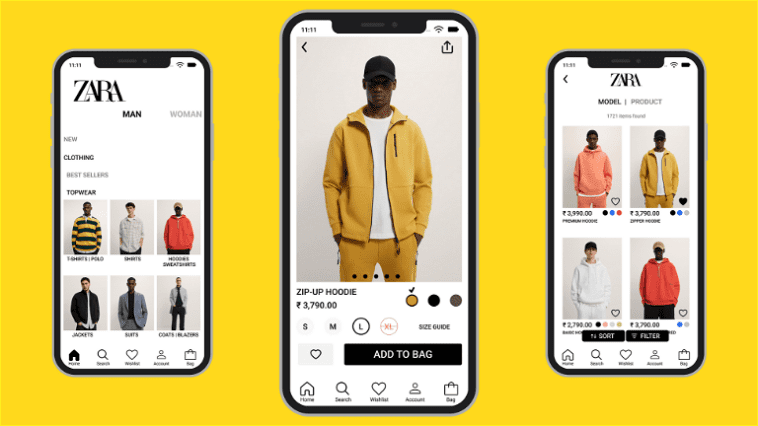 Comment payer en magasin avec l'application Zara 1 Comment payer en magasin avec l'application Zara