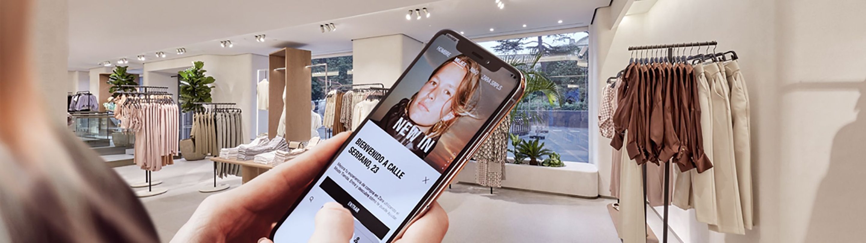 Comment payer en magasin avec l'application Zara 4 Personne réservant un cabine d'essayage dans l'application de Zara