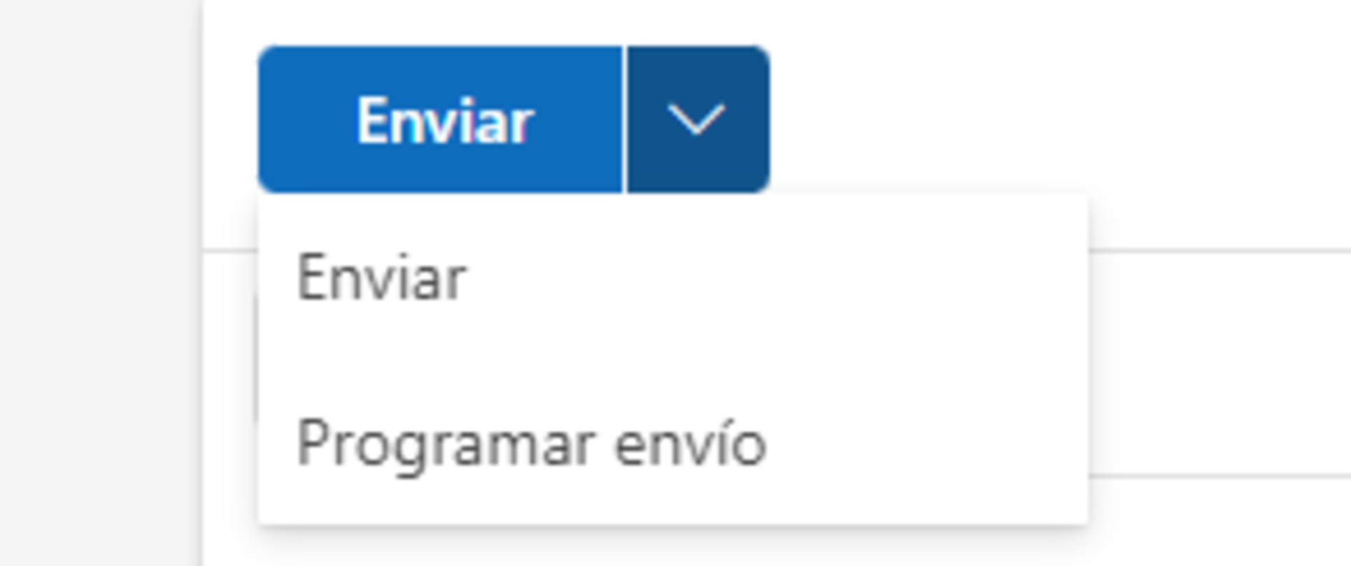 Comment programmer un e-mail Outlook depuis un téléphone mobile 4 Menu pour programmer un envoi dans la version Web d'Outlook